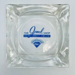 Vintage The Jewel Shop Advertising Ashtray The Souths Largest Jewelers